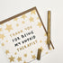 Old English Co. Thank You For Being Unpaid Therapist - Funny Birthday Card for Friend - Funny Thank You Card