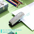 Bling Crystal Stapler, Sparkly Diamond Handmade Clay Rhinestone Stapler, Cute Office Stationery Kit for Women