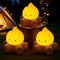 3pcs Cozy Campfire Nightlight Kits, Soothing Nature Sounds, White Noise Night Light