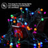 19Ft 70 Bulb Christmas Lights Outdoor LED Chritmas Globe String Lights with Pearlized Glass UL Certified Christmas Tree