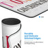 Ztfrdedrf 10 12 One Small Positive Thought Can Change Your Whole Day Water Resistant Mouse Pad with Stitched Edge