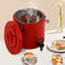 10L/2.64Gal Insulated Beverage Dispenser, Thermal Hot Cold Drink Dispenser with Push-Button Tap,