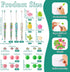 Beadthoven 12pcs DIY Beadable Pens, Hawaiian Flower Plastic Bead Pens with 48pcs Assorted Boho Tropical Summer Flamingo Pineapple Beads Pen Making Kit Black Ink Ballpoint Pens for Office School Gifts by BB Beadthoven