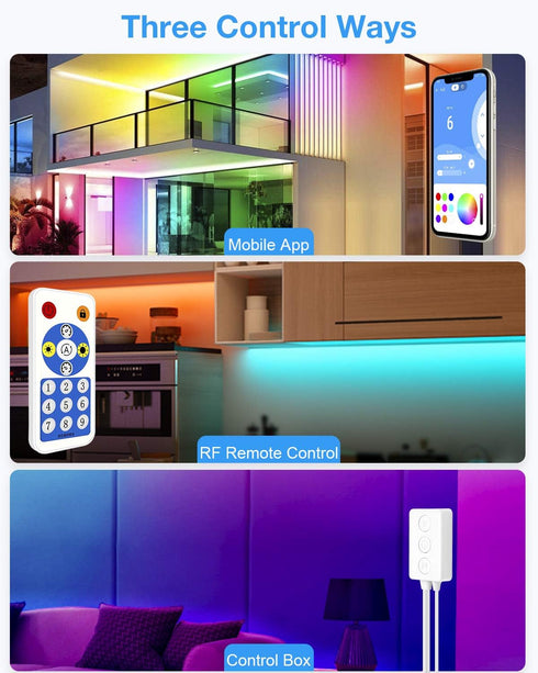 WS2811 WS2812B SK6812 DC5V~24V Aclorol Bluetooth LED Light Controller for LED Addressable Strip Pixels Light Dual