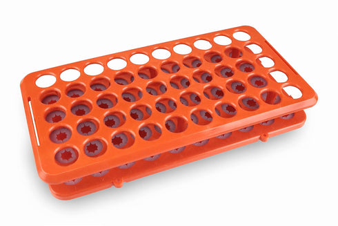 MH1018 Test Tube Rack, 50-Hole for 18ml Tubes