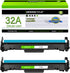 greencycle 2Pack 32A Compatible Drum Unit Replacement for HP 32A Imaging Drum CF232A for Laserjet Pro M203dn M203dw