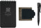 Rite in the Rain All-Weather Kit, Black 3” x 5” Top-Spiral Notebook, Adhesive Pen, Card Holder