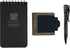 Rite in the Rain All-Weather Kit, Black 3” x 5” Top-Spiral Notebook, Adhesive Pen, Card Holder