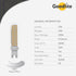 Goodlite G-95922 10W LED G9, 120V 1150 Lumens, 360 Degree Beam Angle, 100W Equivalent, 3500K Neutral White