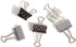 U Brands Fashion Binder Clips, Moroccan Monochrome with Silver Prongs, Office Organization Supplies, 32mm, 36 Count by U Brands