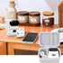 Phomemo M110 Label Maker Case - Portable Mini Bluetooth Thermal Printer Storage Bag for Labels, USB Cable, Accessories