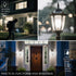 Bulb, 75 9W 1100 4000K Bulbs, E26 Bulb 4-Pack Dusk to Dawn LED Outdoor Light Watt Equivalent, Lumens, Cool White LED
