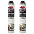 Kraken Bond Black Spray Waterfall Foam Sealant - (2x24oz) Expanding Polyurethane Pond Foam Sealer, 2 Pack