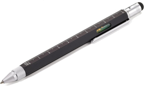 Troika Construction Ballpoint Pen, Black - Reliable Writing Instrument