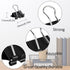 JANYUN 150Pcs Small Binder Clips 19mm/0.75 Inch Metal Paper Clamps for Office School Home Supplies (Black)