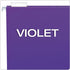 Pendaflex Recycled Hanging Folders, Legal Size, Violet, 1/5 Cut, 25/BX