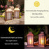 2 Pack Afirst Solar Lantern Outdoor, Hanging Lights Decorative Outdoor Lighting Waterproof Umbrella Lights for Patio