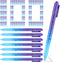 Jetec 100 Pcs Suicide Prevention Awareness Ribbon Pens, Mental Health Bulk Retractable Fine Tip Pens