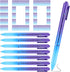 Jetec 100 Pcs Suicide Prevention Awareness Ribbon Pens, Mental Health Bulk Retractable Fine Tip Pens