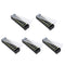 PNGKNYOCN 8 Positions Dual Rows 600V 15A Barrier Screw Terminal Strip Block with Cover TB-1508 (5-Pack)
