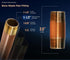 Everflow Supplies NPBR1535 Brass Nipple Pipe Fitting, 3-1/2" Long, 1-1/2" Nominal Diameter, NPT Ends
