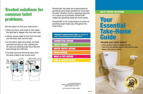 PlumbCraft Flush Valve Seal Replacement for 3" Flush Valves