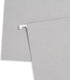 Blue Summit 25 Pack Hanging File Folders, Letter Size, Gray for Organization