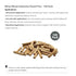 15/64" x 1 1/4" Wooden Dowel Pins - 100 Pack, Kiln Dried, Fluted, Beveled