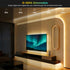 HEGEHE 16.4ft 24V Dimmable 3000K-6000K, COB LED Strip Lights, Tunable White CCT LED Strip, Dotless Tape Light DIY