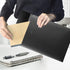 VANRA Vertical File Folders, Poly Filing Envelope with Snap Button Closure for A4 Letter Size Paper, Pack of 5