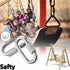 Quick Link, Lsqurel 304 Stainless Steel D Shape Locking Carabiner for Outdoor Use, Capacity 200lb to 3000lb
