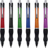 Retractable Ballpoint Pens Black Ink 1mm Medium Point, Smooth Writing for Office Business (6 Count + 3 Refills)