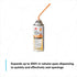 3M Fire Block Foam FB-Foam, Orange Color, Ready-to-Use, 12 fl oz Can