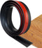 Floor Transition Strip Self Adhesive PVC Edging Trim Strip for Flooring Transitions, Suitable for Threshold Height Less