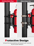 X3 NILKATSS Adjustable Fire Extinguisher Mount, Easy Install on Roll Bar/ Cage Fire Extinguisher Holder, Quick Release