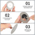 5Pcs 60mm Diamond Cutting Disc Cut Off Wheels with 5Pcs Mandrel 1/8'' Shank for Rotary Tool Drill Attachment