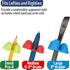 6 Pack The Classics Writing CLAW Pencil Grip Medium Ergonomic Aid for Kids, Pre-K, Special Needs, Fits Pencils, Pens