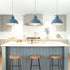 SoodMi 15FT Plug in Pendant Light, Hanging Lights, On/Off Switch, Industrial Pendant Light with Plug in Cord, Metal