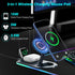 ELUTENG 4in1 31.5"x11.81" Mouse Pad with Phone Holder Wireless Charging Desk Mat RGB Ultra-Smooth Gaming Mousepad