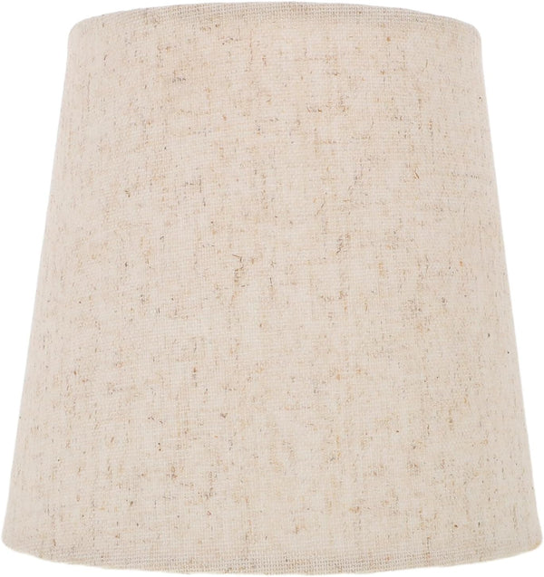 Garneck Beige Fabric Lamp Shade Replacement for Wall Sconce Chandelier Fixtures Lightweight