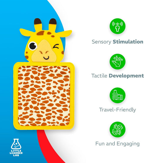 8-Pack Sensory Zoo Buddies: Sensory Mats for Kids | Sensory Toys for Kids with Autism | Sensory Toys for Autistic