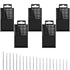 100 Pieces Micro Mini Drill Bit Set 0.3-1.6 mm Tiny Drill Bits Small Shank Full-Ground HSS Twist for High Speed Steel