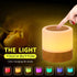 Dimmable Baby Night Light: Eye-Caring Soft Warm White LED Touch Lamp | USB Rechargeable Portable Bedside for Nursery