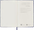 Moleskine Limited Edition Velvet Notebook, Hard Cover, Large (6" x 9"), Ruled/Lined, Iris Purple, 240 Pages