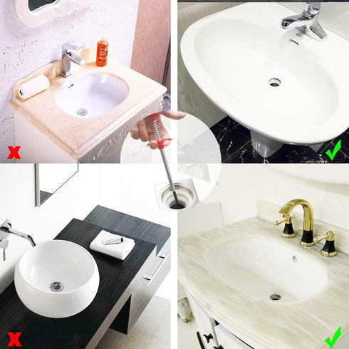 Plumbing Grabber Sink Grabber Flexible Claw Pickup Tool for Litter Pick, Drains, Home Sink, Toilet & Clean Dryer Vents
