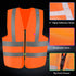 3-Pack Safety Vest For Women Men