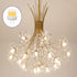 4-Pack G4 Bulb Dimmable, T4 Bulbs, 5W=50W 3000K, 110V-120V 360 LED Bi-Pin COB Chandelier Warm White AC, Silicone