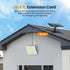 150% 184 3 16.4 Solar Lights Outdoor Waterproof Motion Sensor Security Lights, Upgraded Convex Lens Bright, LED, Modes