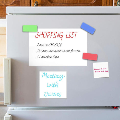 OWLKELA 4 Pack Magnetic Dry Erase Erasers, Assorted White Board Erasers for Classroom and Office