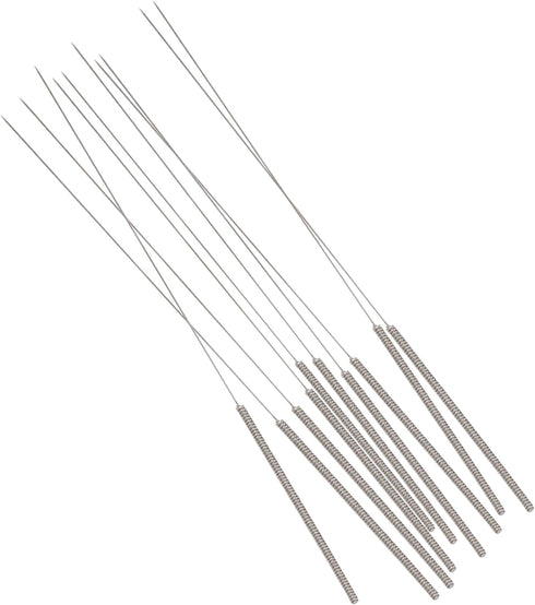3D Printer Nozzle Cleaning Kit - Stainless Steel Tool Kit with 0.4mm Needles and Tweezers, Set of 11